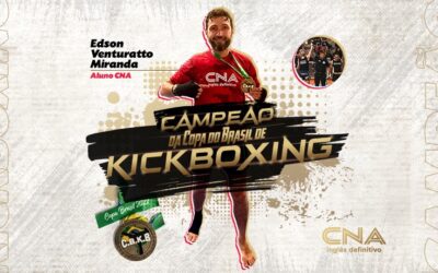 Aluno CNA conquista Copa Brasil de Kickboxing 2022