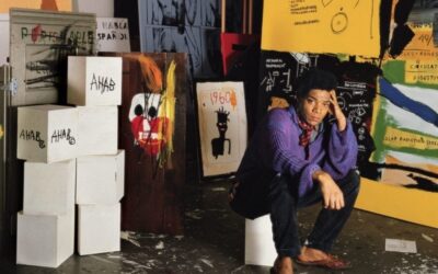 Palavras pintadas em inglês: confira agora 2 telas de Basquiat!