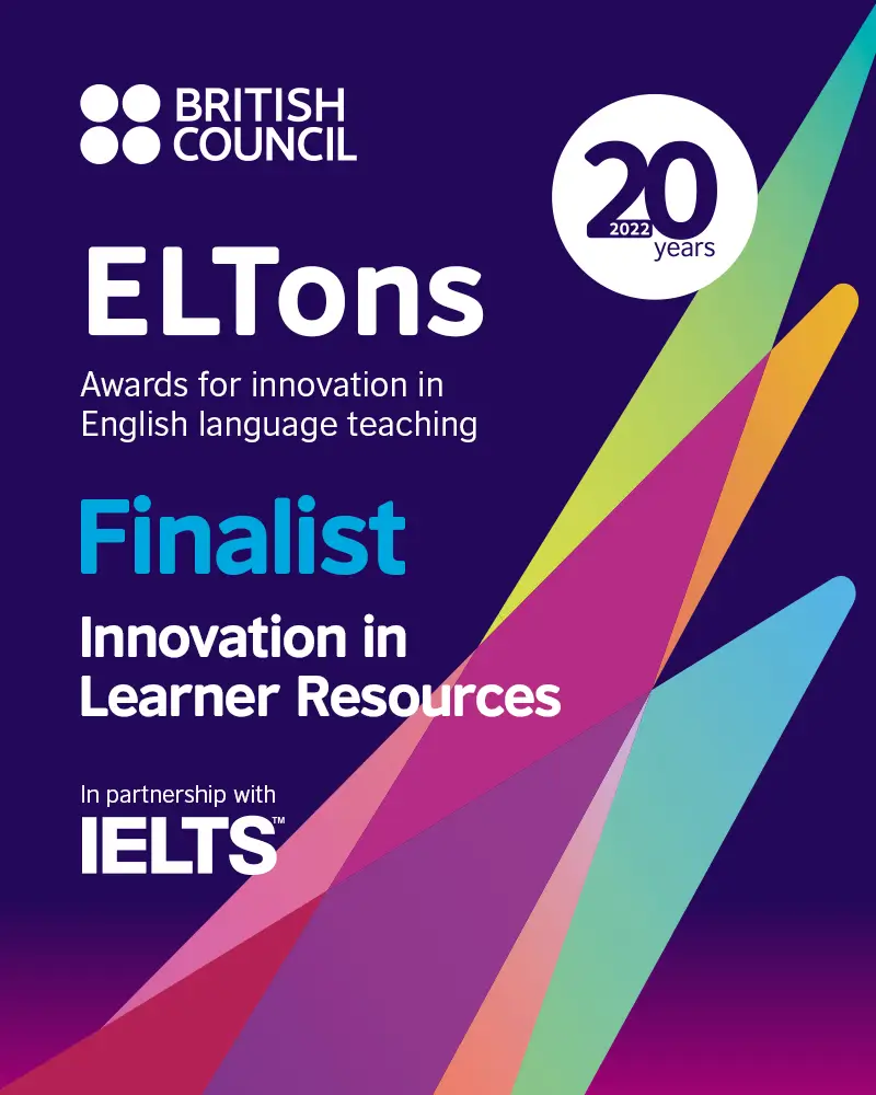 O curso CNA Labs foi finalista na premiação ELTons, o Oscar do material didático