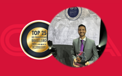 CNA é premiado como uma das franquias mais ousadas do Brasil pelo TOP 25 Franchising Brasileiro